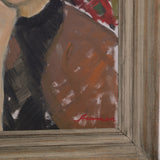 Woman in Bandana Scarf, Mid-Century