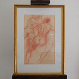 Nude Study, Red Chalk, 1951