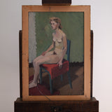 SALE PENDING Double-Sided Antique English Thoroughbred, 1909