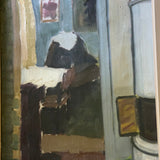 Interior with gilt frame, 1951