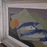 Fish Still Life with Oranges