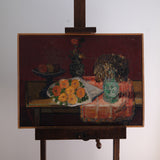 Flowers and Fruit Still Life, Mid-Century