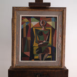 Mid-Century Cubist Woman