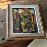Mid-Century Cubist Woman