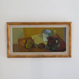 Blue & Orange Still Life