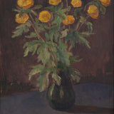 Chocolate & Yellow Ranunculus
