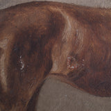 SALE PENDING Double-Sided Antique English Thoroughbred, 1909