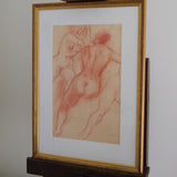 Nude Study, Red Chalk, 1951