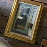Interior with gilt frame, 1951
