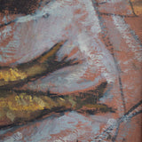 Fish on Paper With Blue Jug