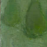 Monochromatic Green Pears, Mid-Century