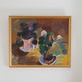 Still Life with Potted Flowers, 1925